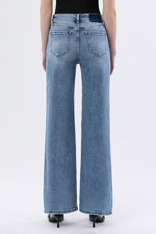 LOVERVET 90's Super High Rise Wide Jeans