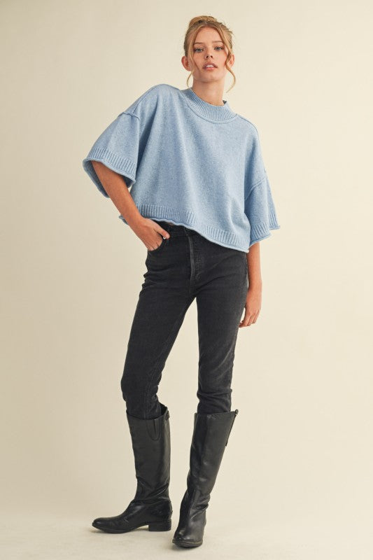 Mock Neck Sweater