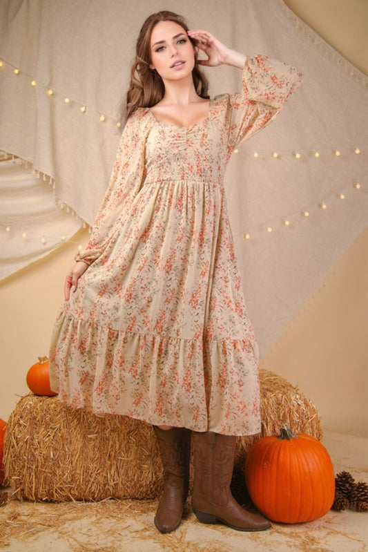 Floral Midi Dress