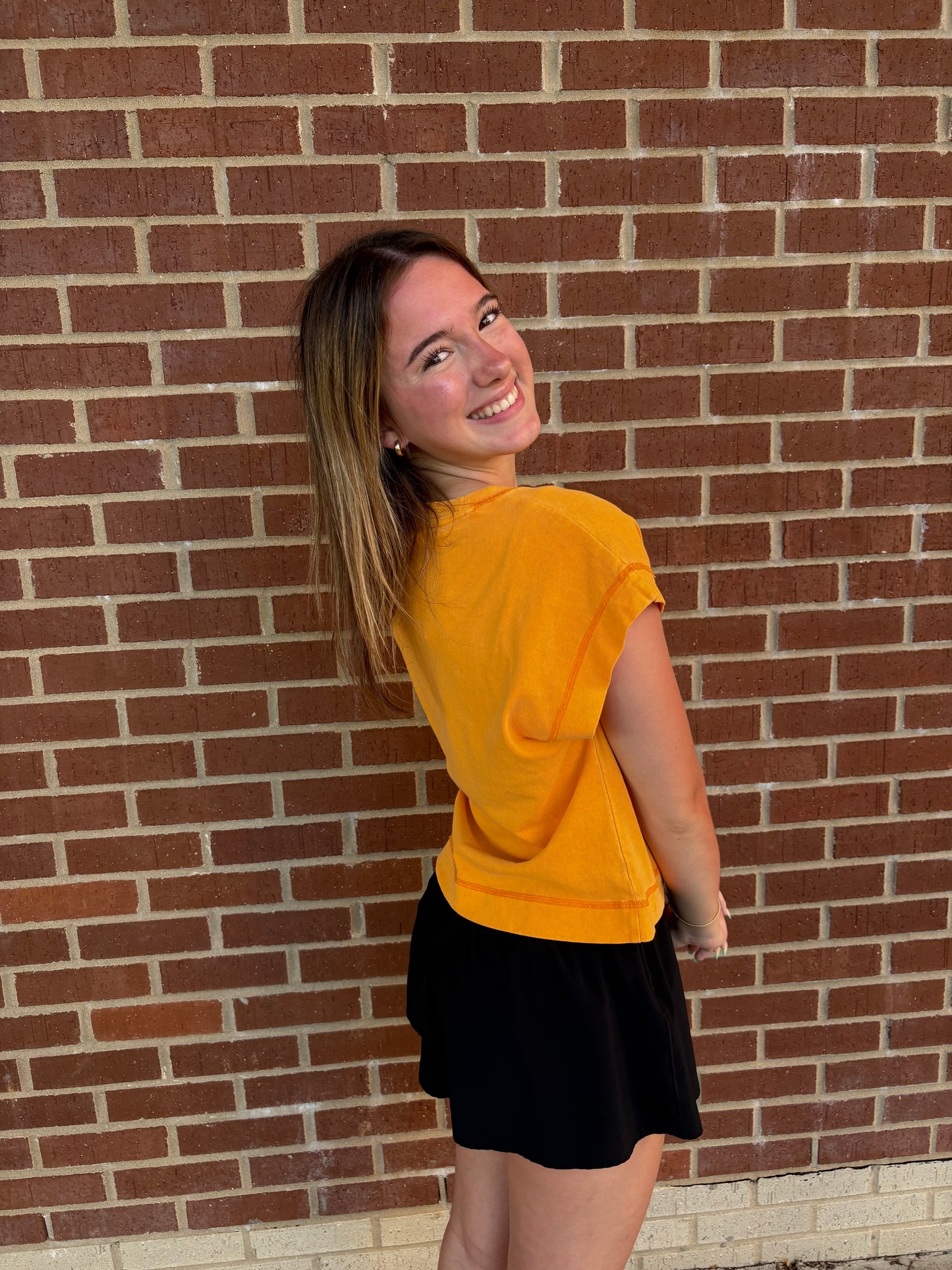 Round Neck Oversized Tee