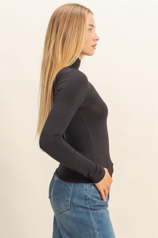 Black Turtleneck