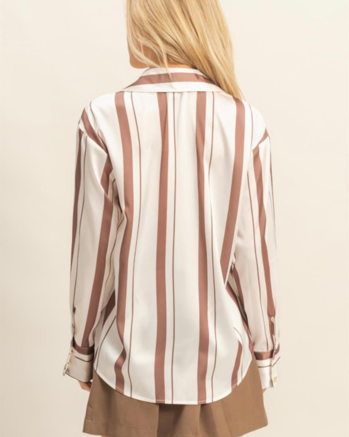 Striped Button Down Shirt