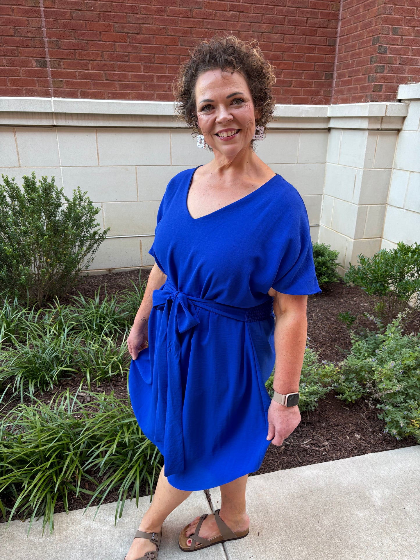Cobalt Blue Dress