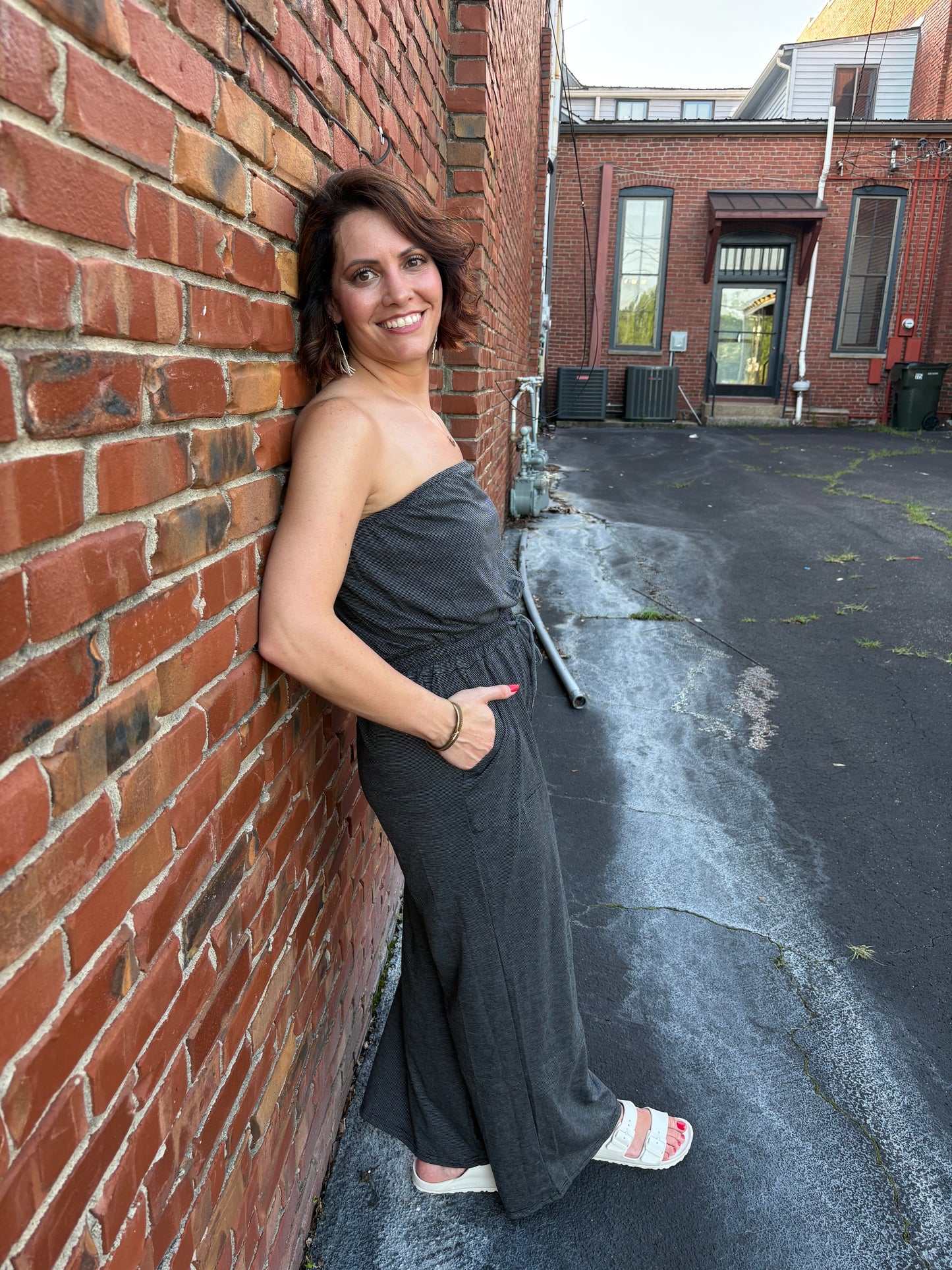 Strapless Jumpsuit