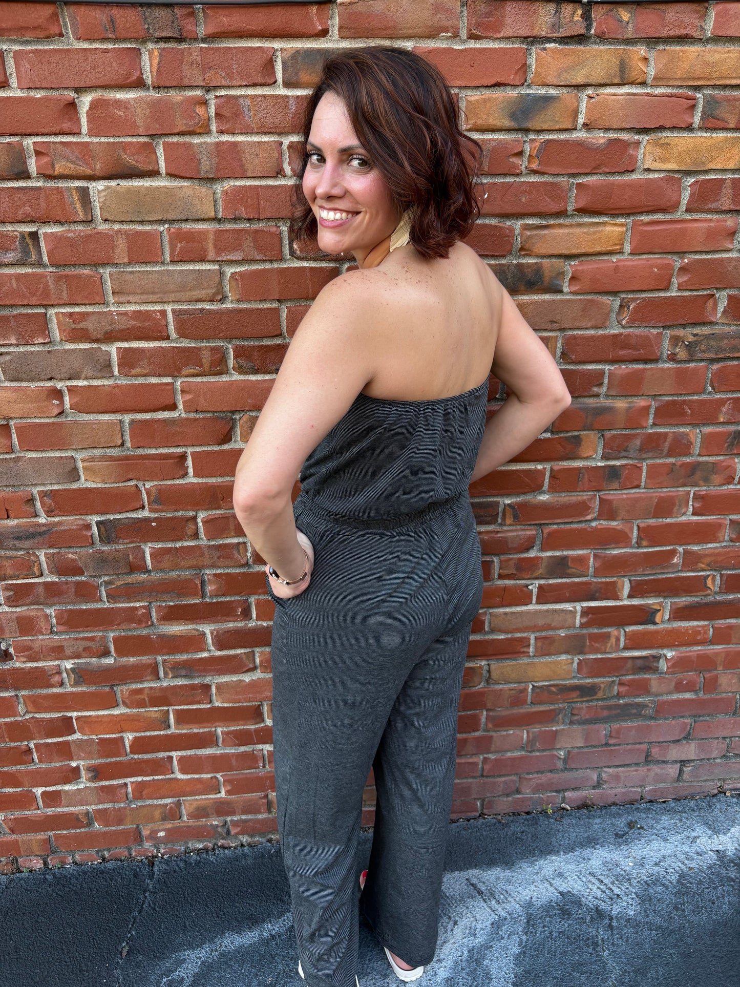Strapless Jumpsuit