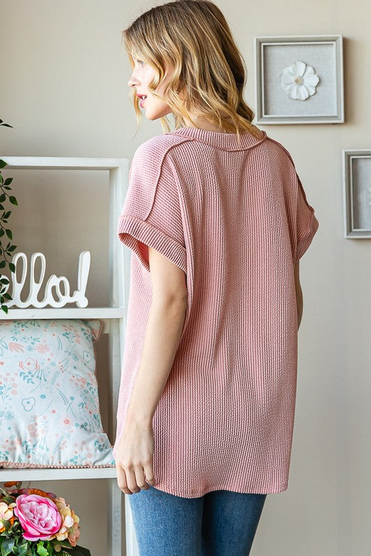 Dolman Short Sleeved Top