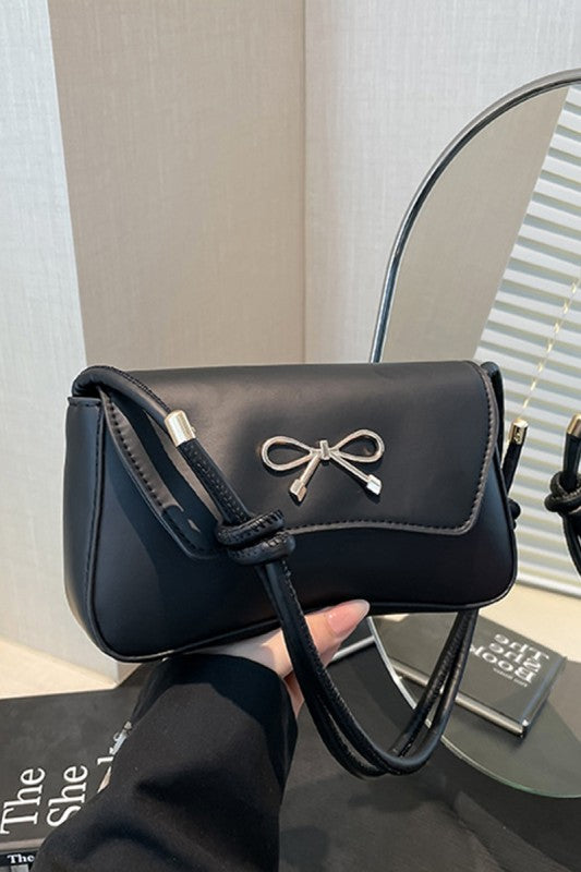 Black Bow Accent Bag