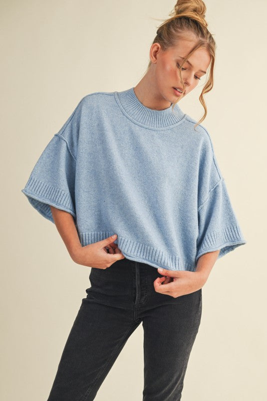 Mock Neck Sweater