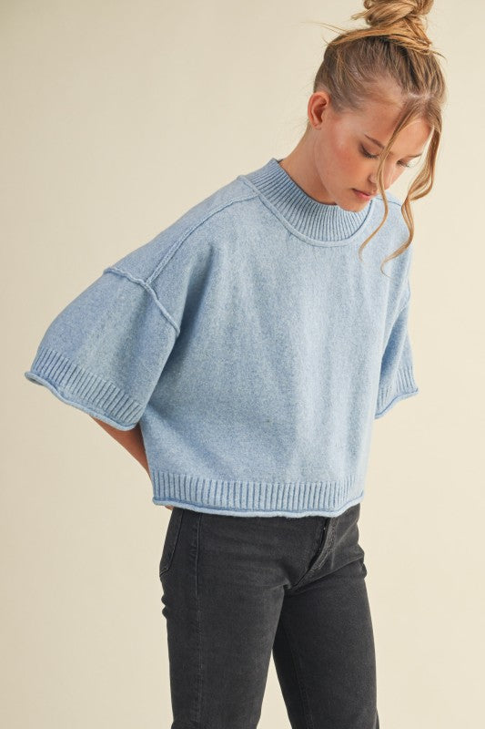 Mock Neck Sweater
