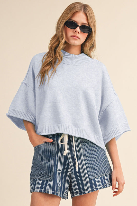 Mock Neck Sweater
