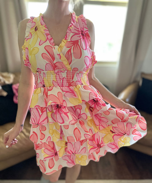 Floral Print Dress