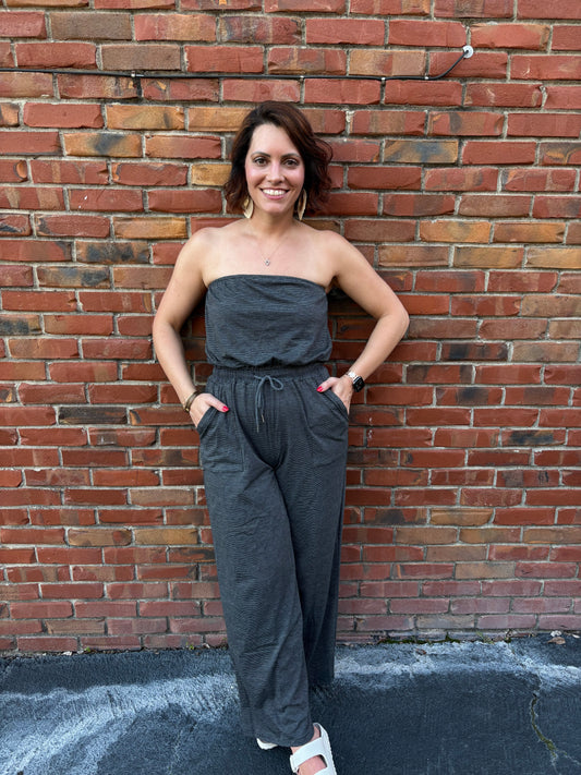 Strapless Jumpsuit