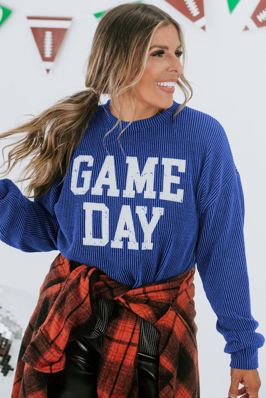 Corded GAME DAY Long Sleeved Top