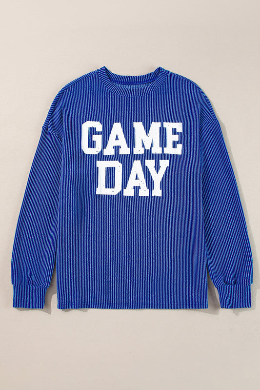 Corded GAME DAY Long Sleeved Top