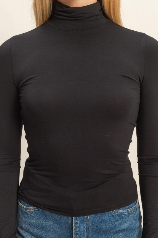 Black Turtleneck
