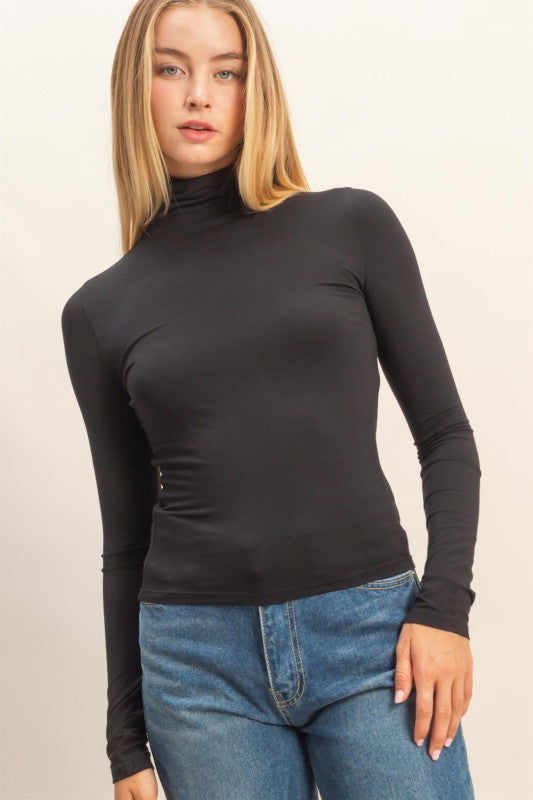 Black Turtleneck